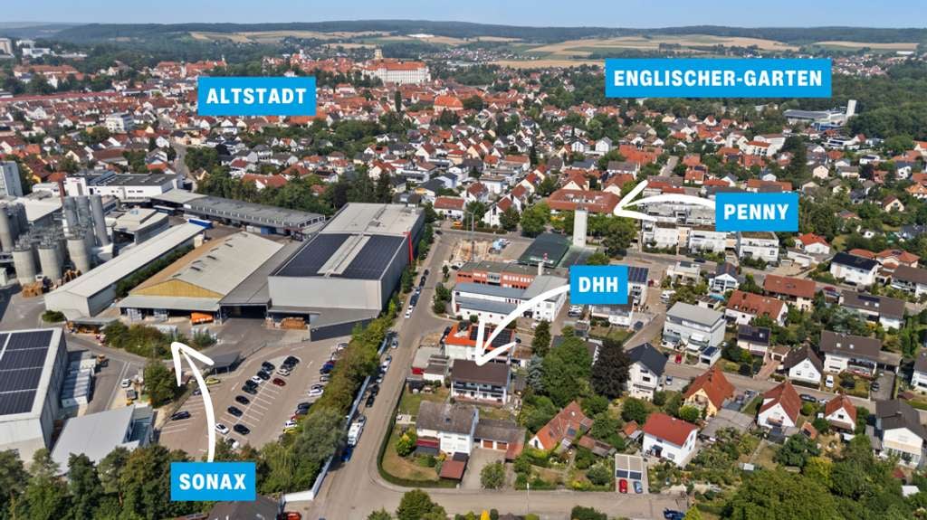 Immobilie in Neuburg an der Donau - Doppelhaushälfte aus erster Hand mit viel Potenzial in ruhiger, stadtnaher Lage - Bild 1