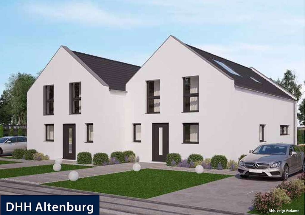 Immobilie in Rastenberg - Moderne stilvolle Doppelhaushälfte inkl. Grundstück in guter Wohnlage - Bild 0