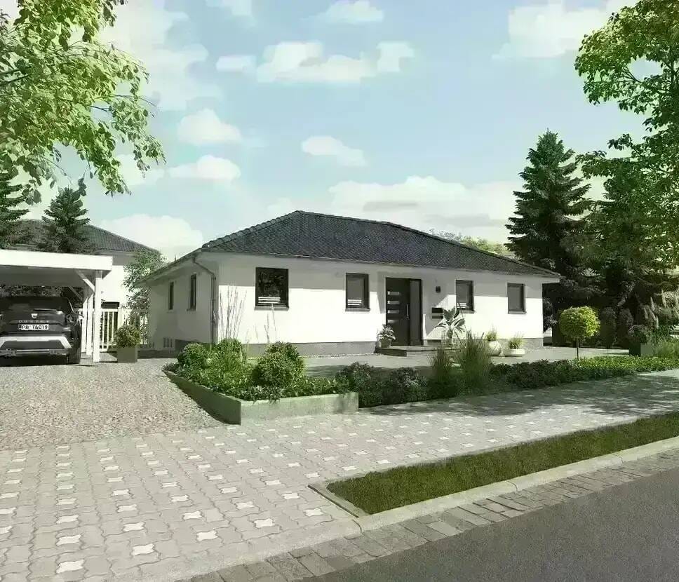 Immobilie in Lubmin - Nur 350m zum Strand! Winkelbungalow auf idyllisch gelegenem Grundstück - Bild 1