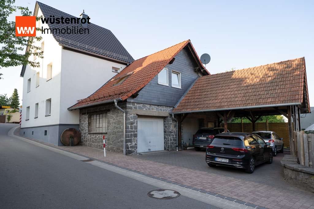 Immobilie in Lautertal - Familienfreundlich wohnen: Großes Haus mit Garage, Hof & Einliegerwohnung PROVISIONSFREI FÜR KÄUFER - Bild 0