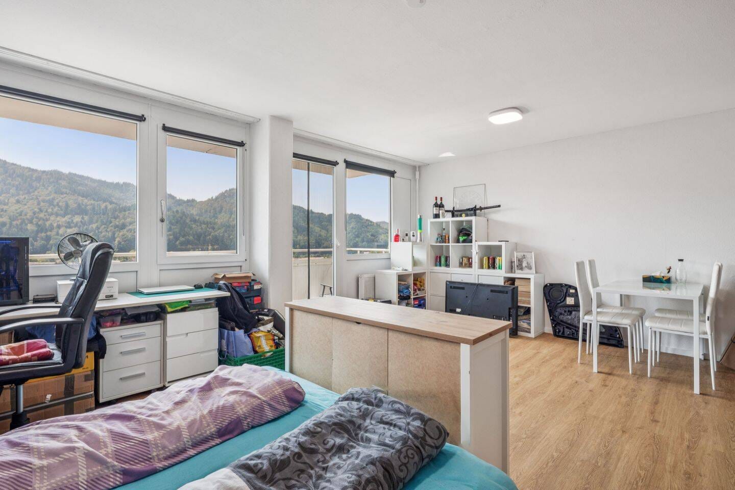 Immobilie in Waldkirch - Modernisierte 1 Zi. Wohnung mit Weitblick - Bild 4