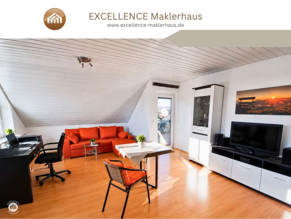 Immobilie in Sontheim an der Brenz - HERRLICHE MAISONETTE-WOHNUNG mit großem Balkon und Garage - Bild 1