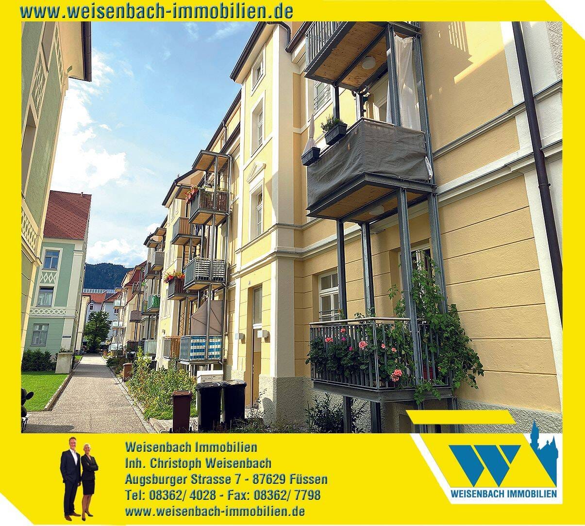 Immobilie in Füssen - Hochwertige Ausstattung in top gepflegtem Zustand trifft bevorzugte Innenstadtlage - Bild 2