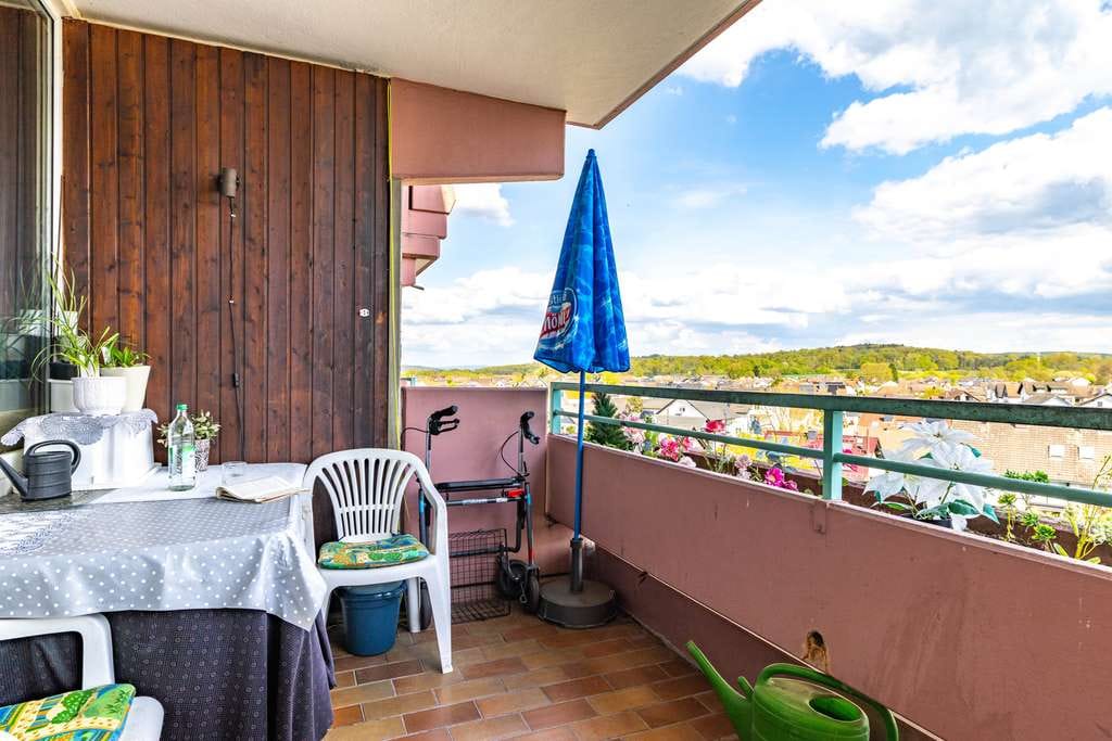 Immobilie in Rodenbach - Niederrodenbach: Vermietete 2-Zimmer-Wohnung mit Balkon und tollem Grundriss in zentraler Wohnlage - Bild 3