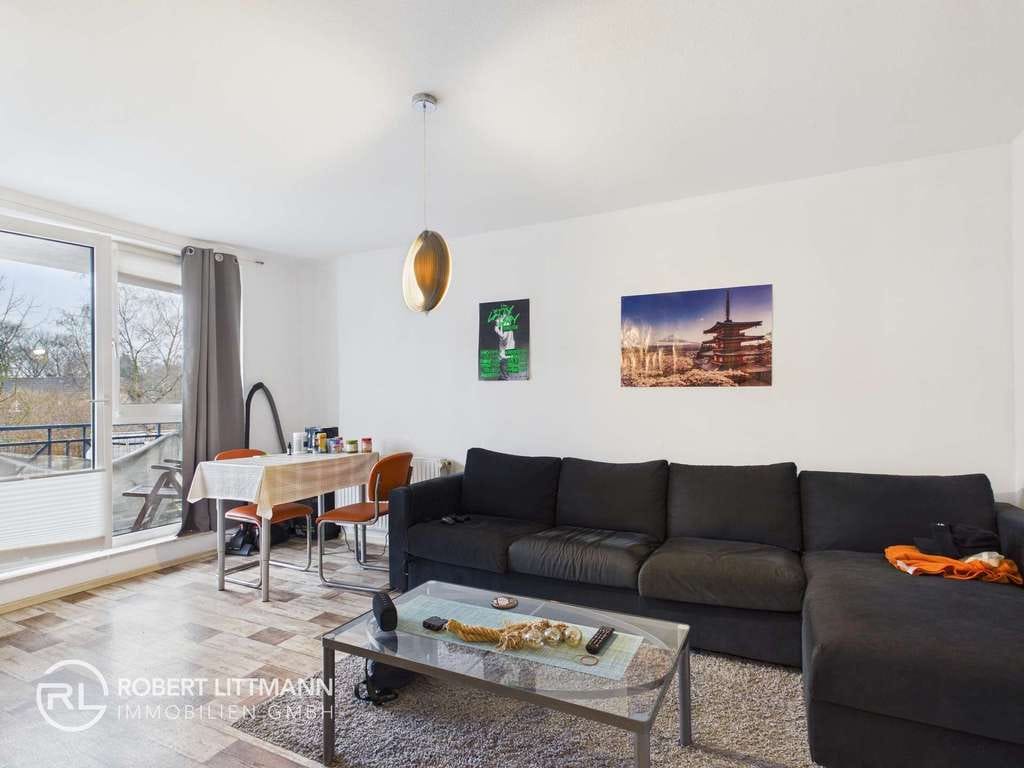Immobilie in Oldenburg - Kapitalanlage in gefragter Lage von Oldenburg - Gepflegte 2-Zimmer-Wohnung mit Stellplatz - Bild 1