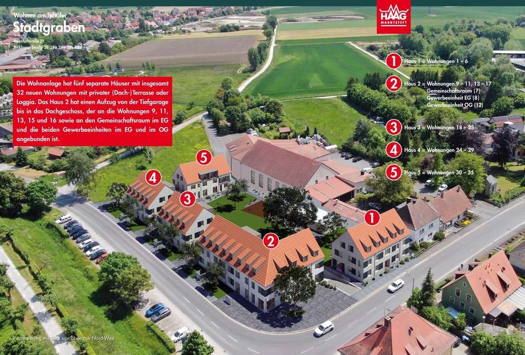 Immobilie in Iphofen - Mehr Raum zum Ankommen: 3-Zimmer-Neubauwohnung am Stadtgraben - Bild 2