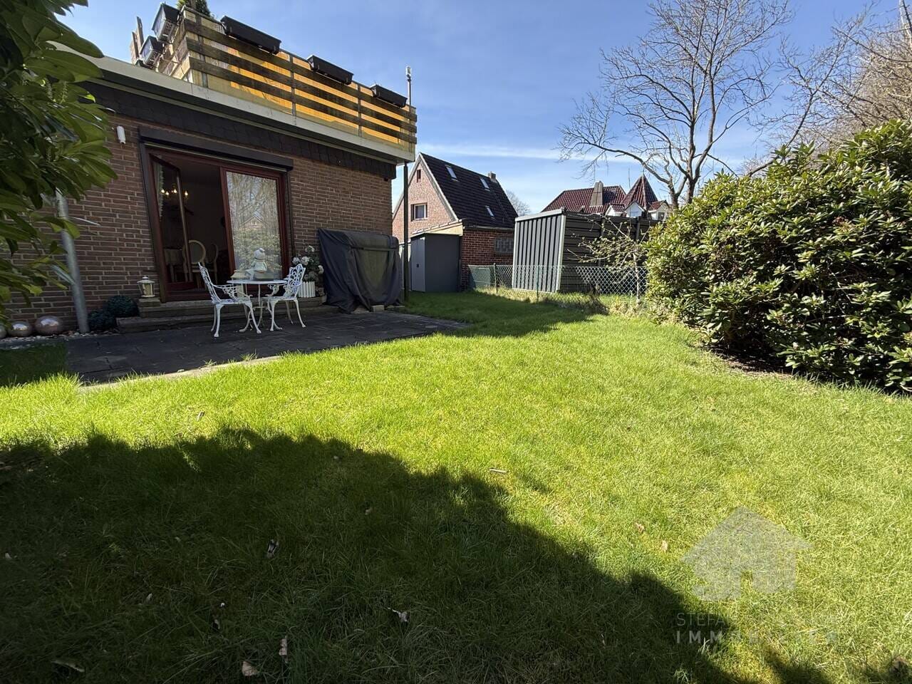 Immobilie in Norderstedt - Eigentumswohnung in Norderstedt-Garstedt TÜR AUF GARTEN AN! KLEIN, FEIN MIT BLICK INS GRÜNE - Bild 3