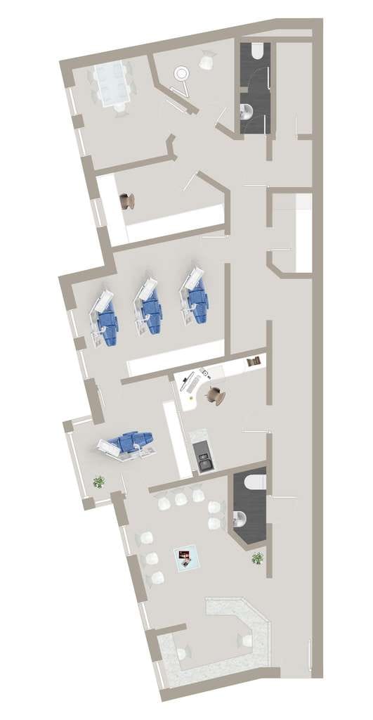 Immobilie in Dillenburg - Schöne Praxis/Büroeinheit auch als Wohnung nutzbar - Bild 1