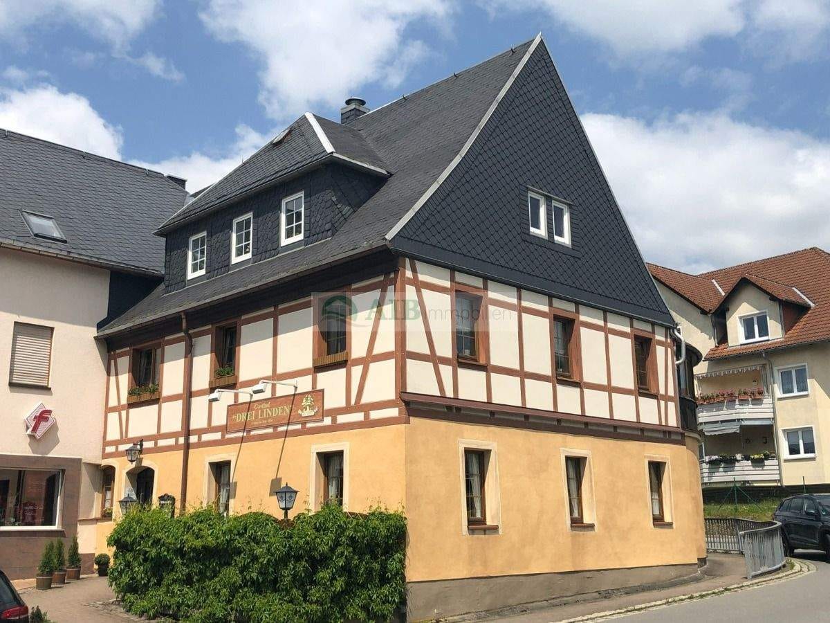 Immobilie in Olbernhau - Vielseitige Immobilie zum Wohnen und Arbeiten +++Fewo, Gaststätte, Wohnungen, Garage+++ - Bild 1