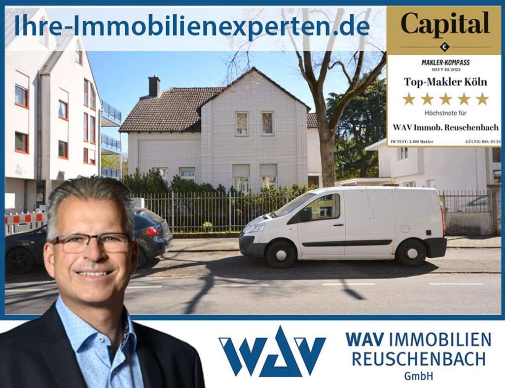 Immobilie in Brühl - Kernsanierung oder Neubau: Freistehendes Einfamilienhaus in Toplage - Bild 0