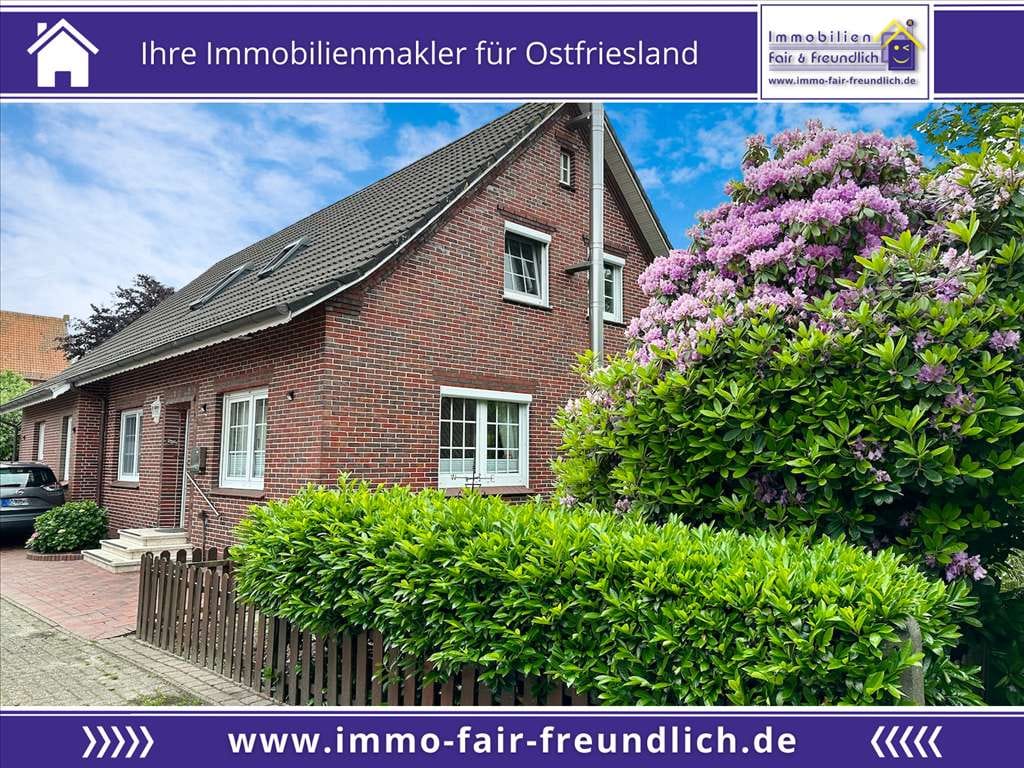 Immobilie in Ihlow - SANIERTES EINFAMILIENHAUS MIT ELW UND VIELEN EXTRAS IN RUHIGER WOHNLAGE IN IHLOW SIMONSWOLDE - Bild 0