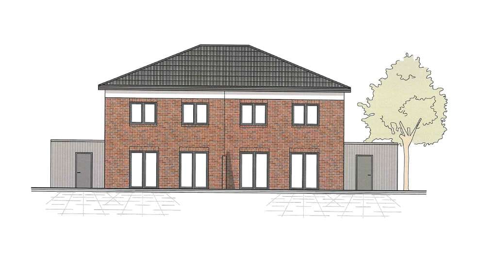 Immobilie in Dinklage - Neubau Doppelhaushälfte in Dinklage – KfW 40 Standard - Bild 4