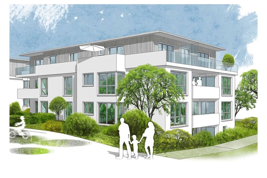 Immobilie in Untereisesheim - Neue, großzügige und moderne 4-Zi.-Wohnung - Bild 0