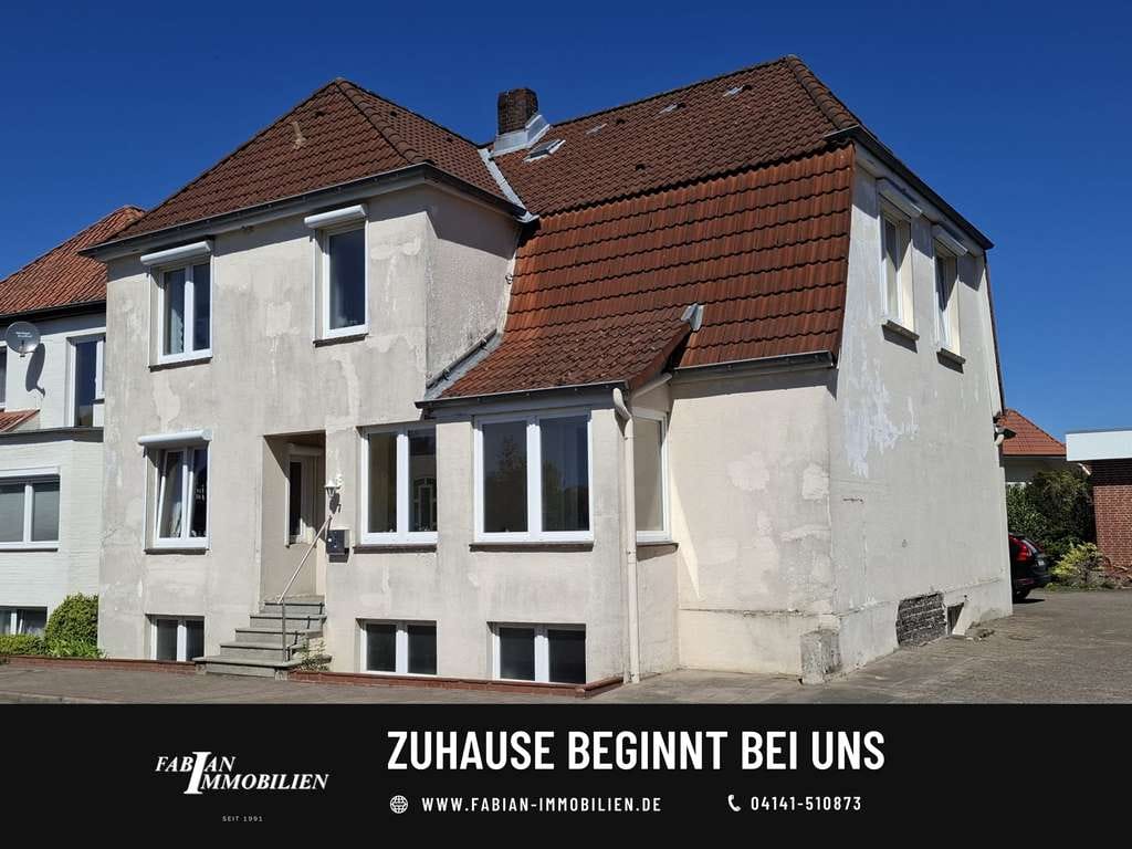 Immobilie in Ahlerstedt - Zweifamilienhaus mit solider Substanz & Modernisierungen in Ahlerstedt - Bild 0