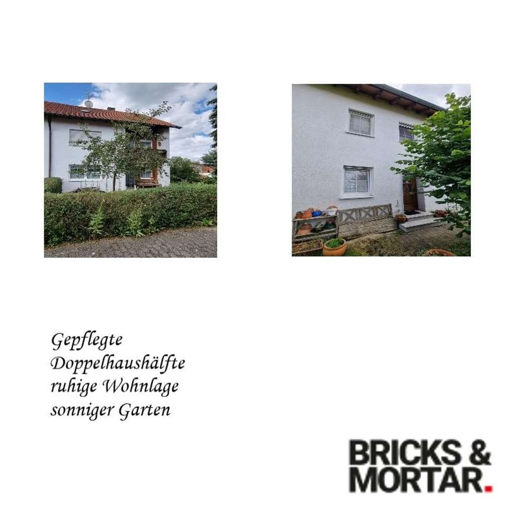 Immobilie in Hiltenfingen - Gepflegte DHH in ruhiger Wohnlage, Garage, sonniger Garten - Bild 1