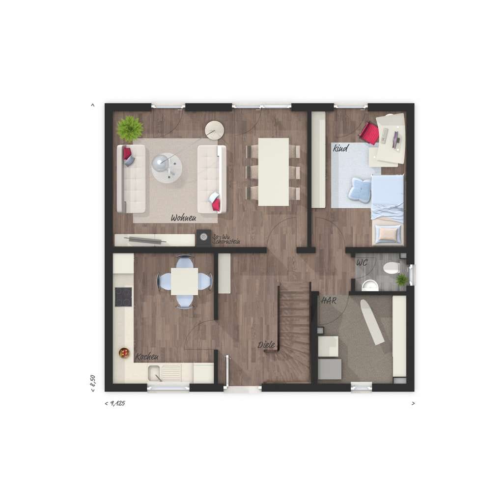 Immobilie in Reinsfeld - Ein Einfamilienhaus mit Charme - heimelig und stilvoll - Bild 2