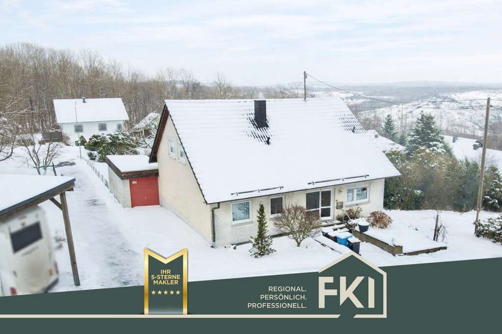 Immobilie in Weitefeld - **Schön gelegenes Einfamilienhaus in familienfreundlicher Wohngegend von Weitefeld** - Bild 0
