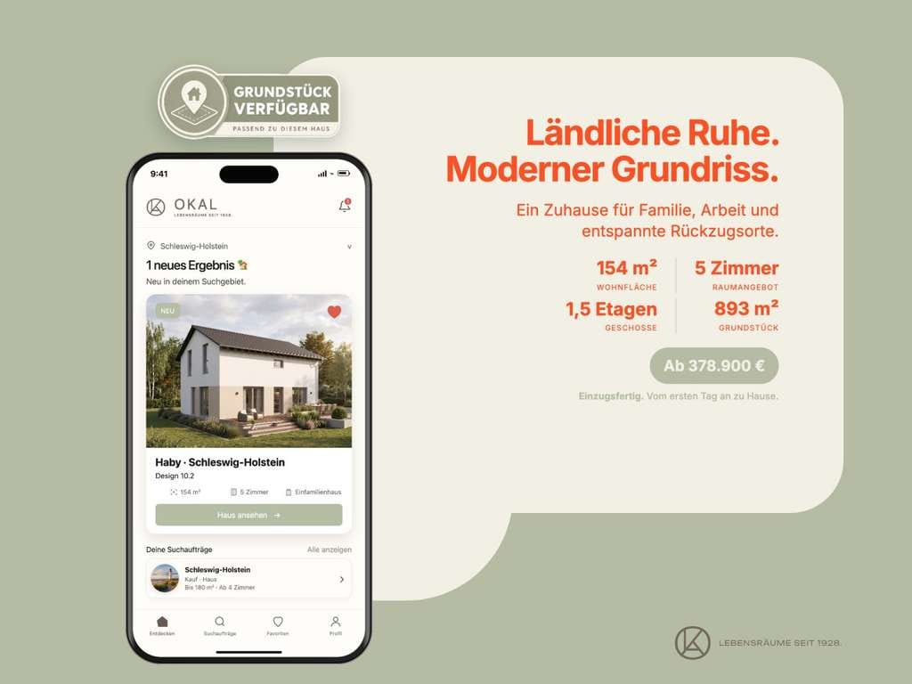 Immobilie in Haby - Ländliche Ruhe. Moderner Grundriss - Bild 1