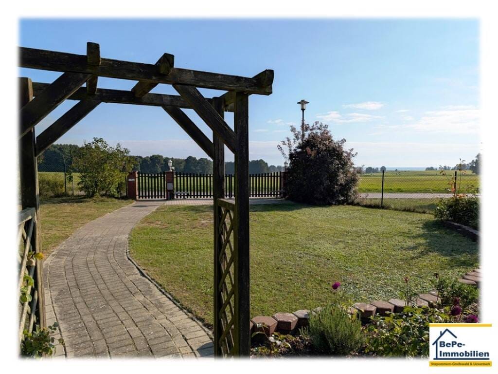 Immobilie in Stolpe auf Usedom - BePe-Immobilien- sonnig gelegenes Einfamilienhaus, mit Weitblick auf das Stettiner Haff, zu verkaufen -  Insel Usedom - Stolpe - Gummlin - Bild 4