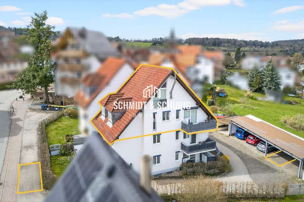 Immobilie in Engelsbrand - Moderne Maisonette-Wohnung mit Weitblick über Pforzheim - Bild 0