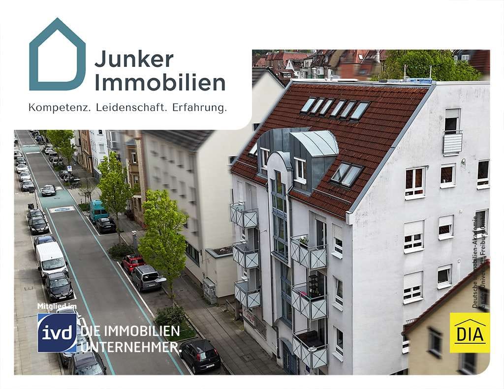 Immobilie in Stuttgart - S-Heslach: Charmante 1,5-Zimmer-Wohnung in zentraler Lage - Bild 0