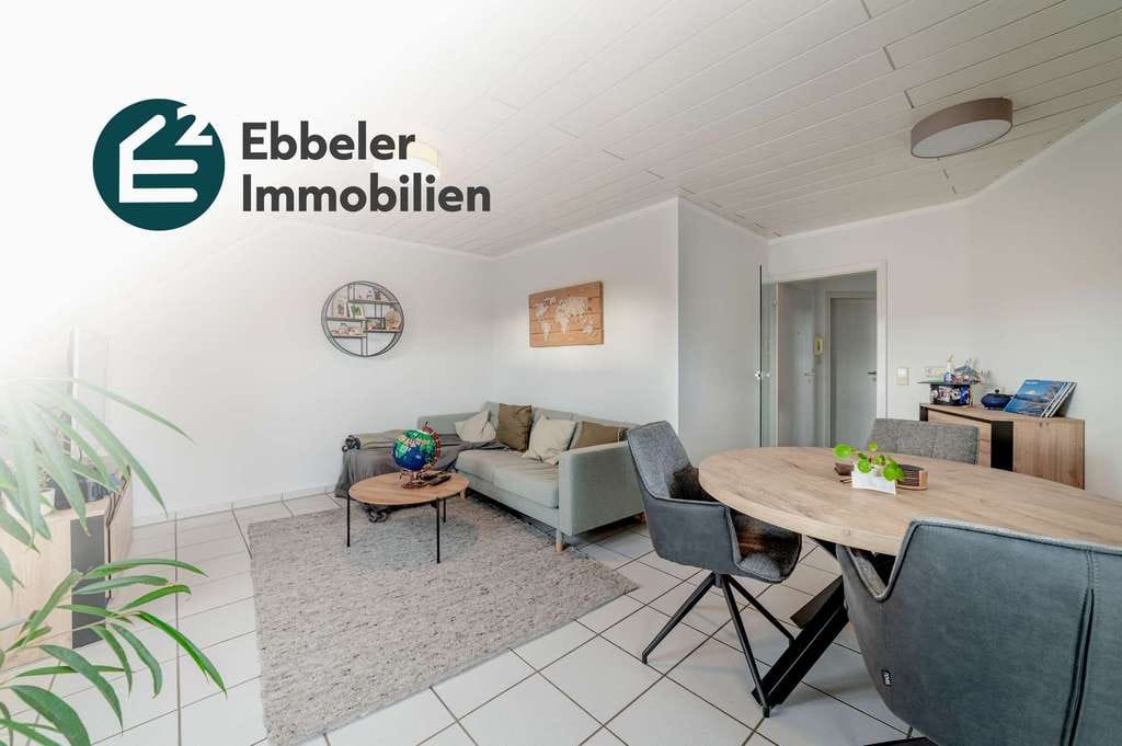 Immobilie in Rhede - Vermietete 2,5-Zimmer-Wohnung mit Balkon & Stellplatz – attraktive Kapitalanlage in Rhede - Bild 0