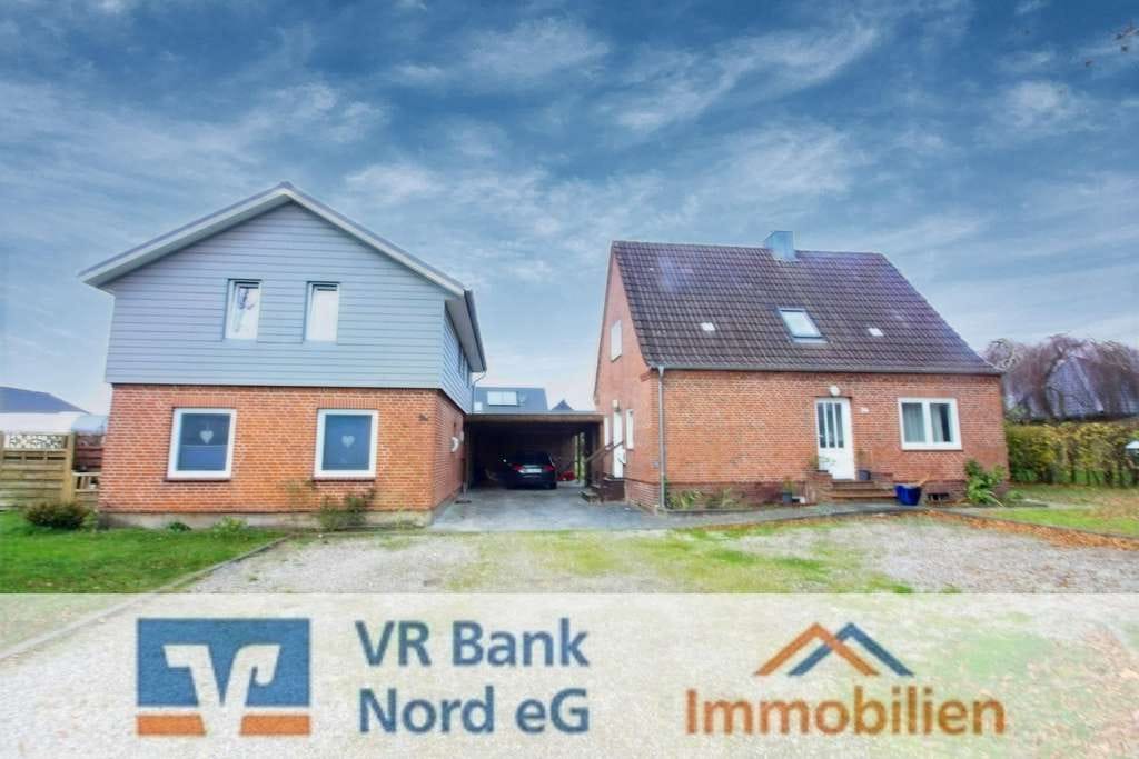 Immobilie in Schafflund - Zwei Einfamilienhäuser mit Carport inkl. Abstellraum  - Bild 0