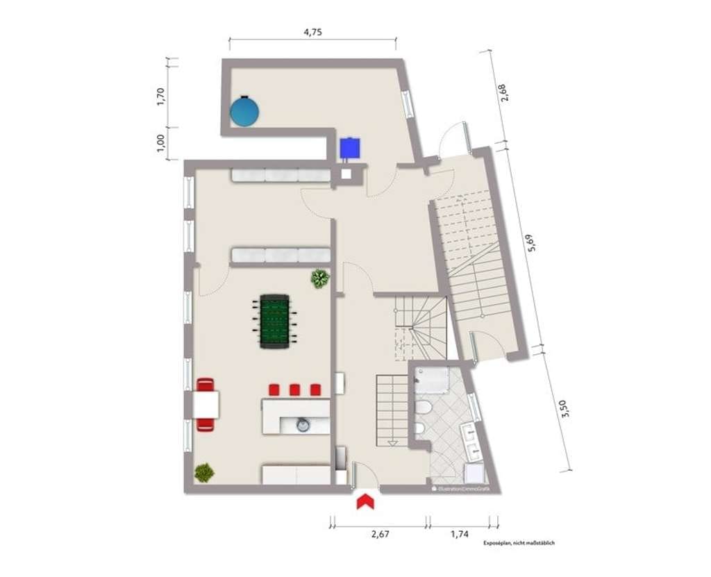 Immobilie in Oberriexingen - Beeindruckendes Wohnhaus mit historischem Charme und großzügiger Wohnfläche in Oberriexingen - Bild 2