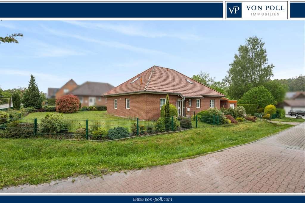 Immobilie in Bad Fallingbostel - Attraktives Bungalow-Einfamilienhaus mit Gartenidylle in ruhiger Anliegerstraße - Bild 0