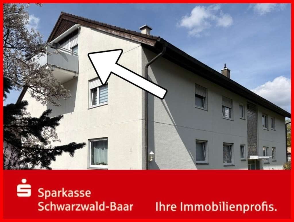 Immobilie in Bad Dürrheim - Gemütliche 2,5-Zimmer-Wohnung im Dachgeschoss mit Garage - Bild 0