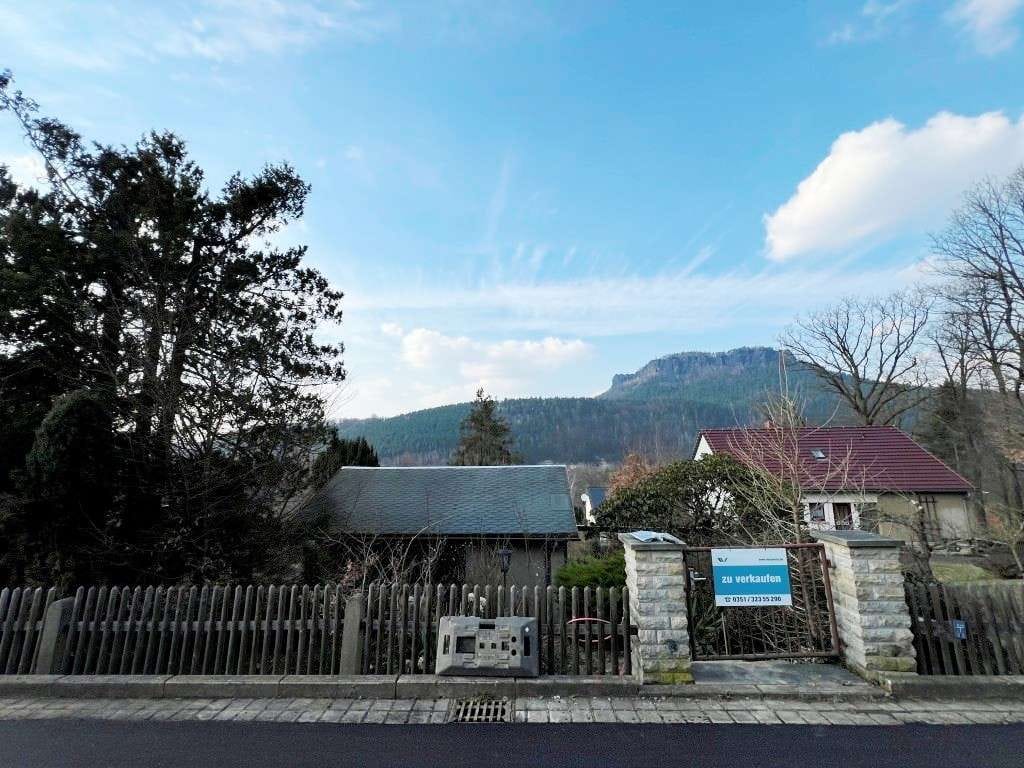 Immobilie in Gohrisch - www.immovista.de  BAUGRUNDSTÜCK MIT WOCHENENDHAUS ZU VERKAUFEN - Bild 0