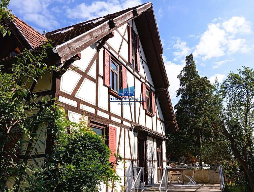 Immobilie in Bondorf - Wunderschönes, sofort bezugsfertiges Fachwerkhaus mit Garten – perfekt für Ihre Familie. - Bild 0