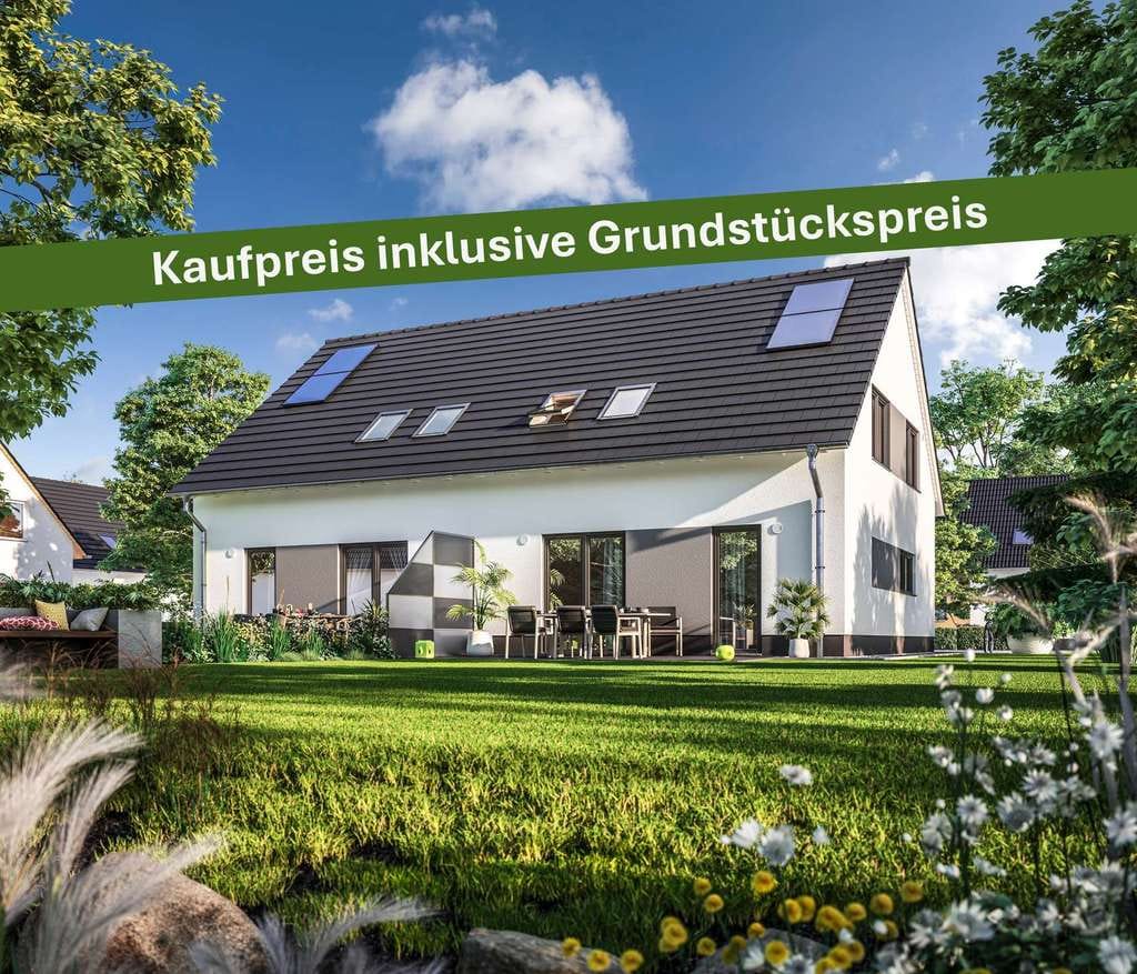 Immobilie in Spangenberg - Mit Grundstück: Unabhängigkeit & Nähe ideal kombiniert im Town & Country Doppelhaus in Spangenberg - Bild 0