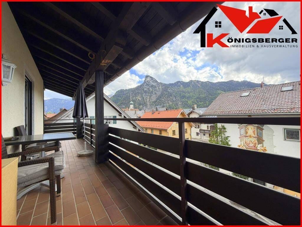 Immobilie in Oberammergau - Wohnen im Zentrum mit herrlichem Ausblick - Bild 0
