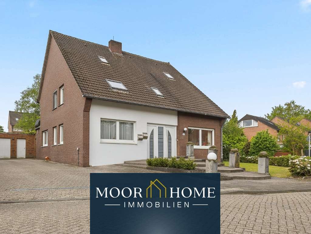 Immobilie in Lingen (Ems) - Erdgeschosswohnung im Zweifamilienhaus mit eigenem Garten in Lingen-Gauerbach - Bild 0