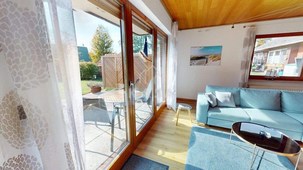 Immobilie in Detern - Attraktive Erdgeschosswohnung mit Terrasse und Garten- Wohnen nah am Jümmesee! - Bild 3