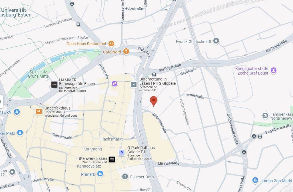Immobilie in Essen - Mehrfamilienhaus Essen Stadtmitte inkl. 3 Garagen - Bild 1
