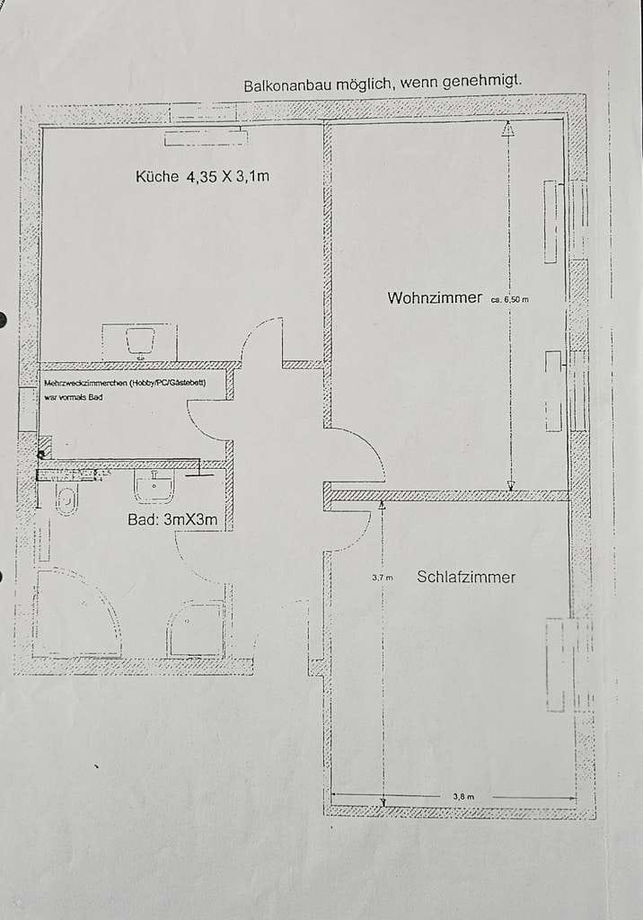 Immobilie in Elsteraue - Geräumige 2,5‑Zimmer‑ETW mit Potenzial im EG links – 73 m² - Bild 1