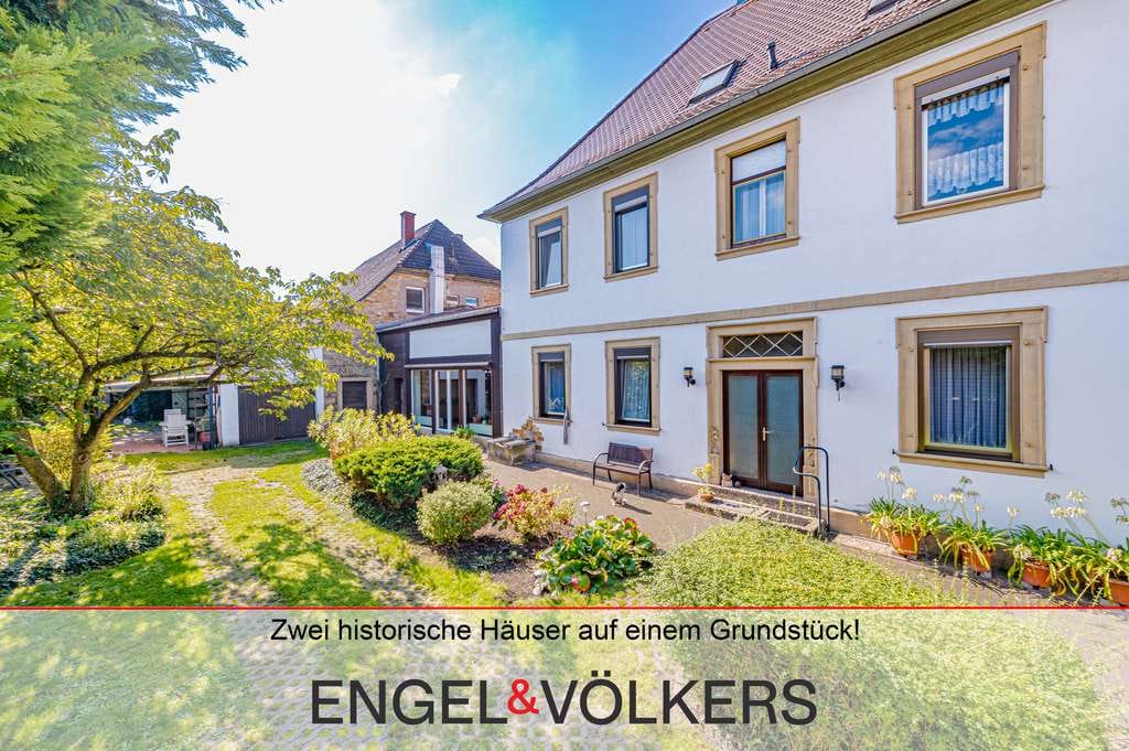 Immobilie in Neustadt an der Weinstraße - Zwei historische Häuser auf einem Grundstück – Wohnen und Leben mit Geschichte! - Bild 0