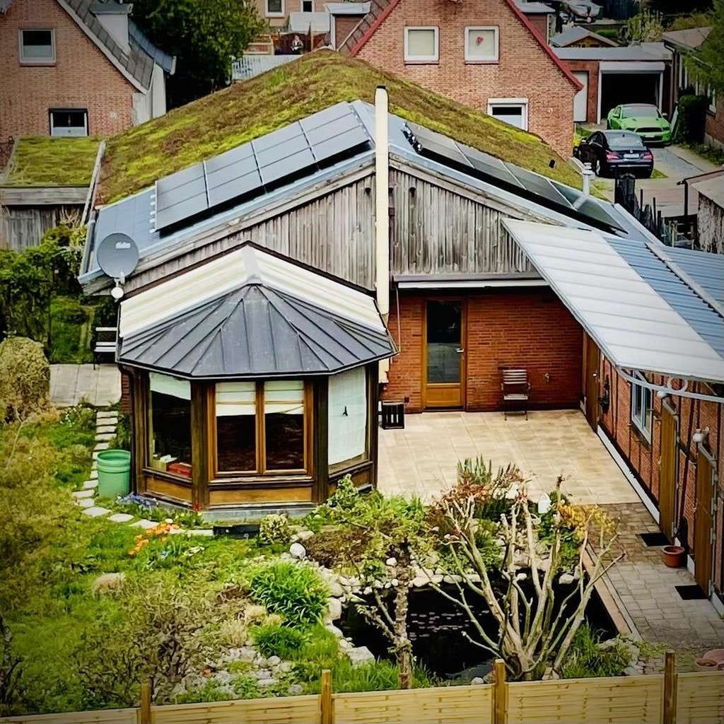 Immobilie in Krempe - Nachhaltiger Bungalow mit Wintergarten, Garage und Garten - Bild 0