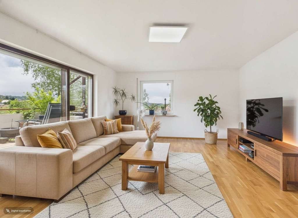 Immobilie in Niefern-Öschelbronn - Lichtdurchflutete 4-Zimmer-Terrassenwohnung mit traumhaftem Ausblick und Garage - Bild 0
