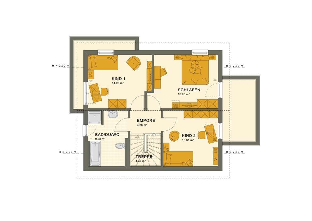 Immobilie in Kammeltal - Dank Förderung und Hausbank mit LivingHaus - Niedrige Monatsrate ab 1630EUR möglich! - Bild 3