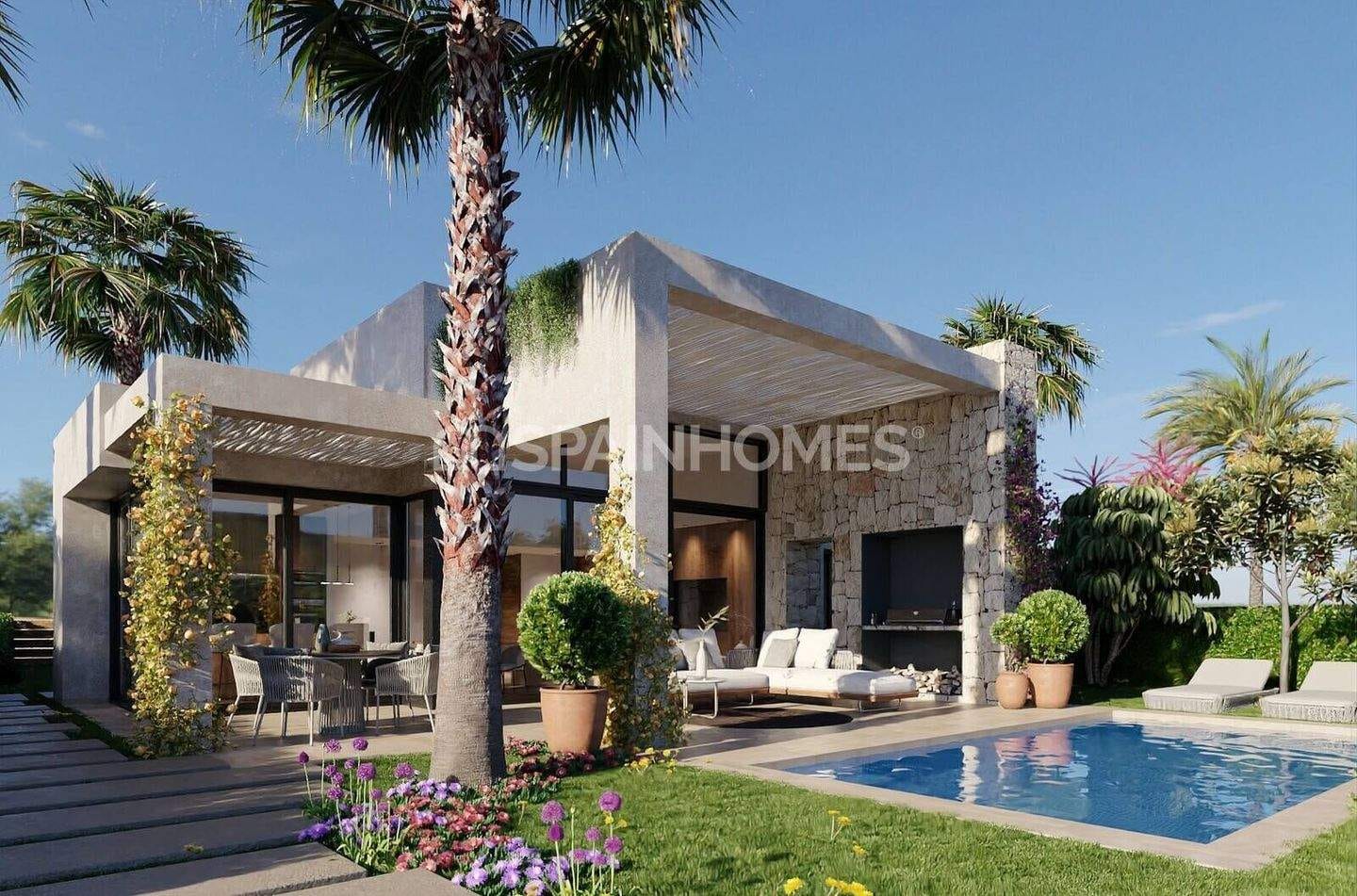 Immobilie in Langenleuba-Niederhain - Elegantes Haus zum Verkauf mit Panoramablick in Desert Springs - Bild 2