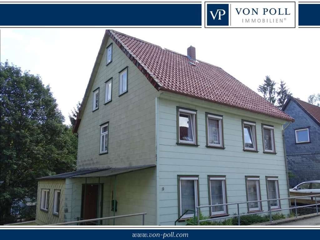 Immobilie in Clausthal-Zellerfeld - Sanierungsbedürftiges Harzer Haus mit ca. 160  m² Wohnfläche im Herzen von Altenau in der Oberstraße - Bild 0