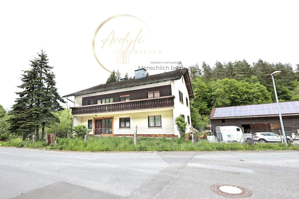 Immobilie in Obersinn - Zweifamilienhaus mit Sauna in ruhiger Waldlage - Bild 2