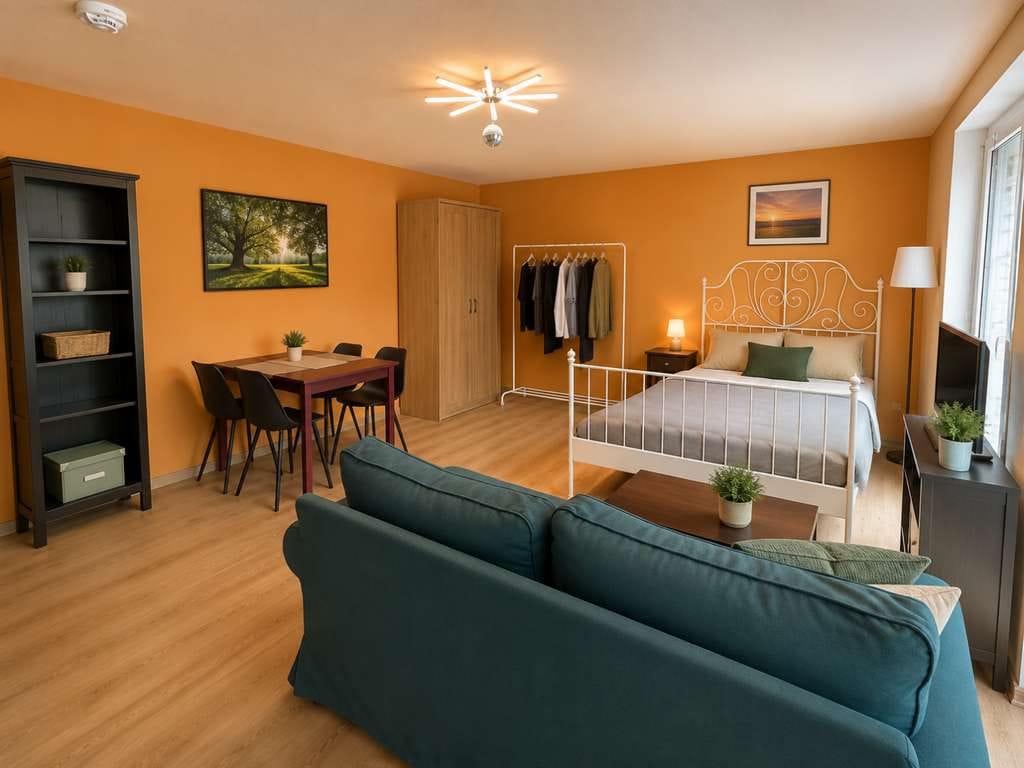 Immobilie in Bischberg - Kapitalanlage mit Terrasse und Stellplatz - gepflegte 1-Zimmer-Wohnung in Bischberg - Bild 0