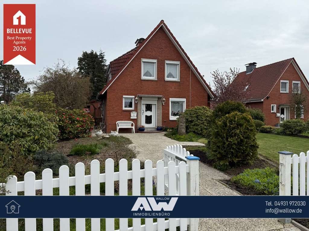 Immobilie in Hinte - Gepflegtes Wohnhaus mit Wintergarten und parkähnlichem Garten in Hinte - Bild 0