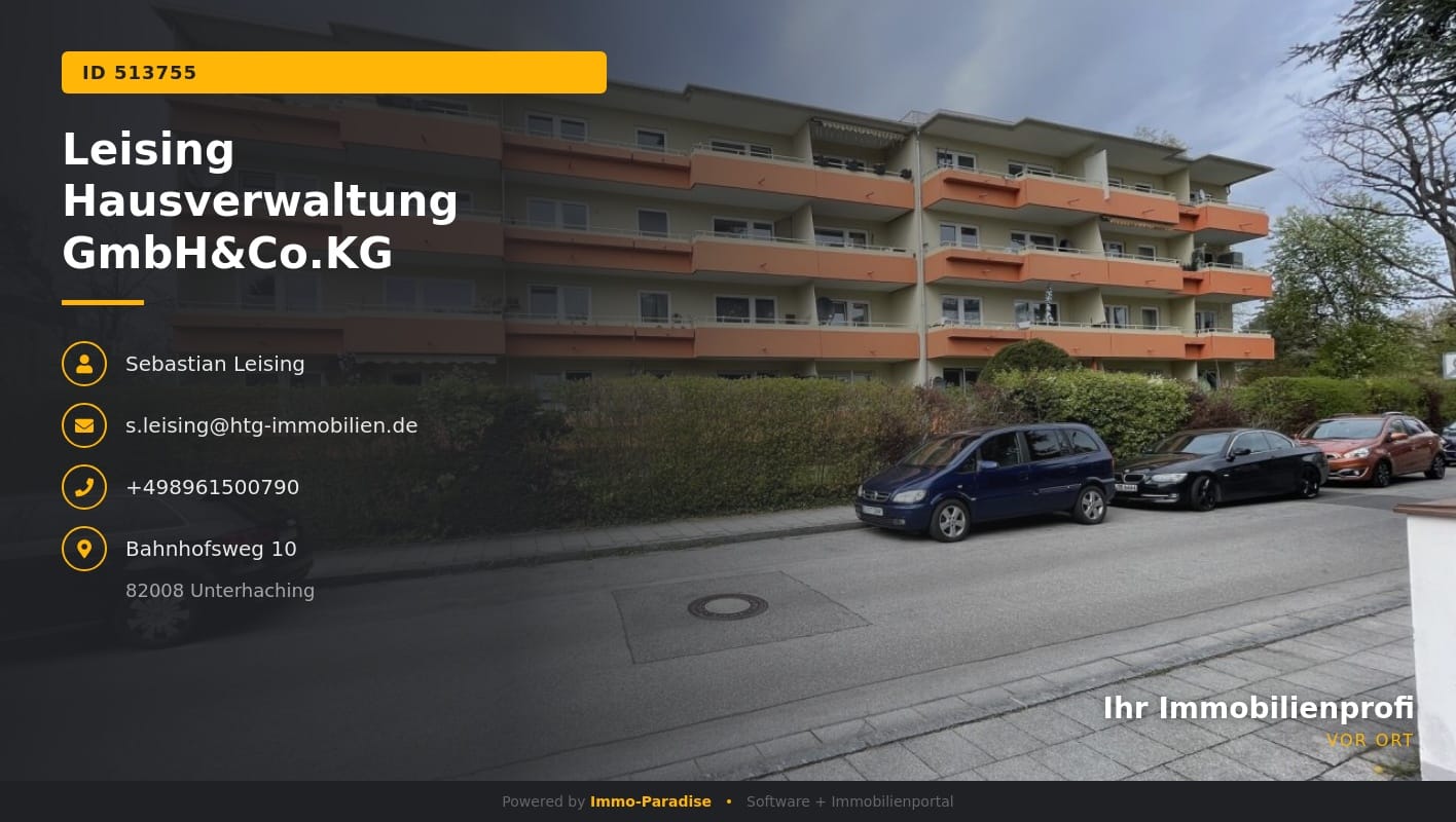 Immobilie in Hohenbrunn - vermietetes 1-Zimmer Apartment als Kapitalanlage - Bild 0