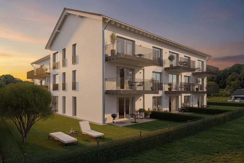 Immobilie in Malching - Moderne 3 Zimmer Neubau Whg. 2.OG Malching Wnr. 15 - Bild 3