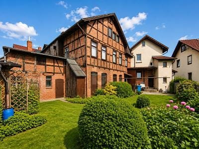 Immobilie in Themar - 7 ZIMMER, GARTENIDYLLE UND ENTWICKLUNGSPOTENZIAL - Bild 1